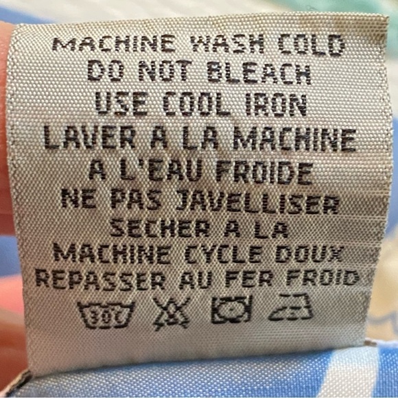 Vintage Rushgard Hawaiian Tropical Dad Button Down Shirt Top Blue Size Medium - Picture 11 of 11